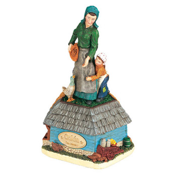 Golda Figurine Plays "Tradition"