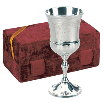 Silverplated Kiddush Cup