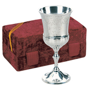Silverplated Kiddush Cup
