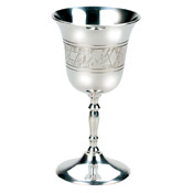 Silverplated Kiddush Cup