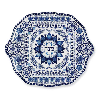 Renaissance Matzah Plate
