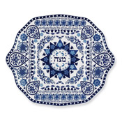 Renaissance Matzah Plate