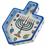 Hanukkah Whimsy Dreidel Tidbit Server
