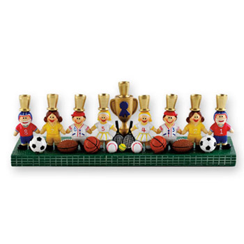 Sports Menorah