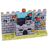 Whimsical Castle Menorah