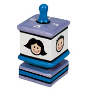 Friend's Dreidel with Stand