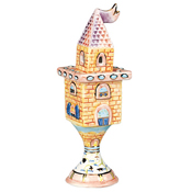 Pastel Tower Ceramic Spice Box