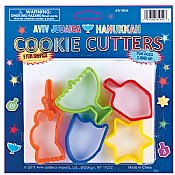 5 pc Hanukkah Cookie Cutters