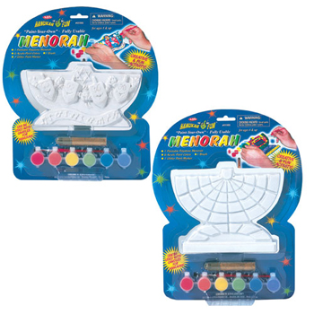 Paint Your Own Fully-Usable Menorah