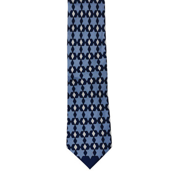Star Of David Silk Necktie