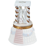 Porcelain Wedding Hinge Box
