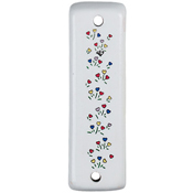 Floral Ceramic Mezuzah