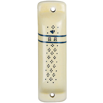 Modern Ceramic Mezuzah