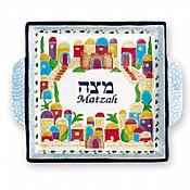 Jerusalem Matzah Plate