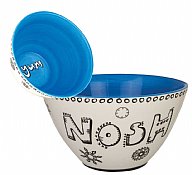 Ceramic All Purpose Bowl of "Nosh" 