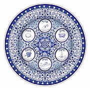 Porcelain Passover Seder Plate
