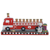 Firetruck Menorah