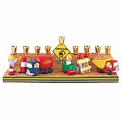 Polyresin Construction Menorah