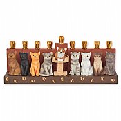 Cat Menorah 