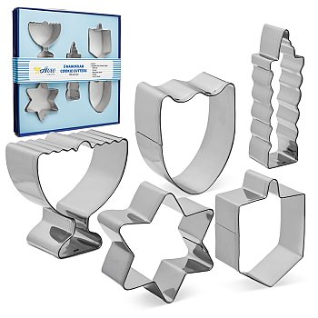 Hanukkah Metal Cookie Cutters