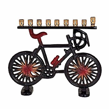 Bicycle Menorah