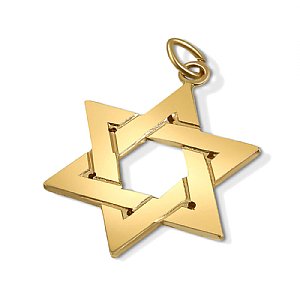 14K Gold Classic Stars of David