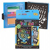 Hanukkah Foil Art