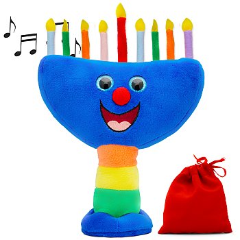 Plush Musical Menorah