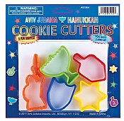 5 Piece Hanukkah Plastic Cookie Cutters