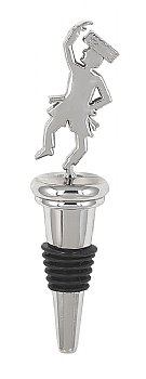 Chromeplated Dancer Wine Stopper