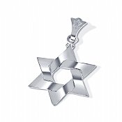 Sterling Silver Star of David Pendant