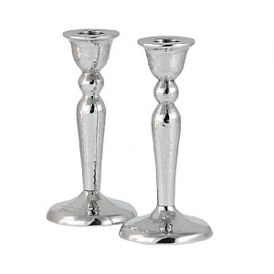 Classic Hammered Aluminum Candlestick