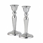 Classic Hammered Aluminum Candlestick