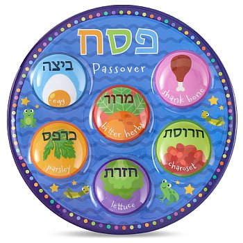 Disposable Seder Plate 