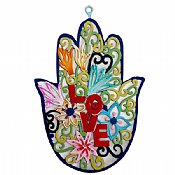 Hand Decorated Hamsa by Glushka Israel - Love