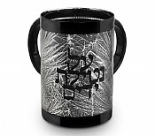 Stainless Steel Straight Wash Cup - Black Silver