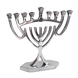 Aluminum Menorah  - Menorah Design