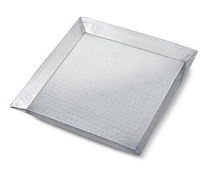 Aluminum Matzah Plate Hammered Classic