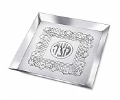 Aluminum Matzah Plate Jerusalem