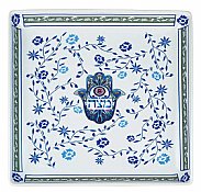 Porcelain Matzah Plate Oriental Design by Jessica Sporn