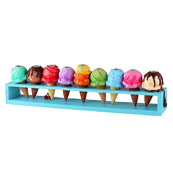 Polyresin Ice Cream Menorah