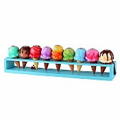 Polyresin Ice Cream Menorah