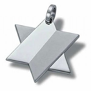 Star of David Necklace - 2-Tone