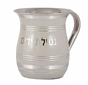 Stainless Steel Wash Cup with Color - Grey