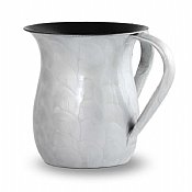 Enamel over Stainless Steel Wash Cup - Light Grey