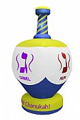 Jumbo Dreidel Indoor/Outdoor Inflatable - 8 Feet Tall