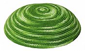 Knit Kippot - Shades of Green