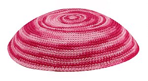 Knit Kippot - Pink