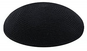 Knit Kippot - Black