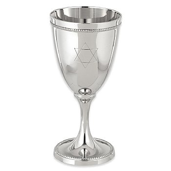 Highly Polished Nickel Plated Wine Cup